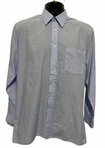 House Of Fraser Blue Striped Men’s Long Sleeve Shirt Size Small - £7.86 GBP