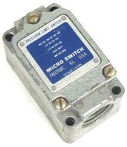 MICRO SWITCH 1LS19 LIMIT SWITCH 10A-120 240 OR 480VAC SWITCH BODY ONLY - $25.95