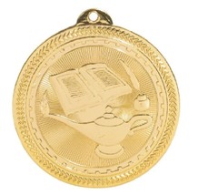 Lamp of Knowledge Medals Award Trophy W/FREE Lanyard FREE SHIPPING BL309 - $0.99+