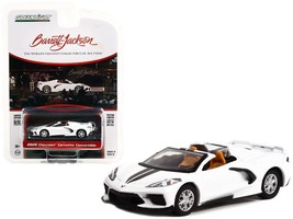 2020 Chevrolet Corvette C8 Stingray Convertible Arctic White with Black Stripes - £14.31 GBP