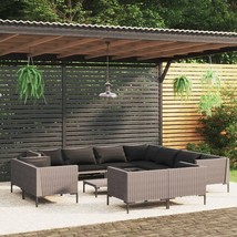  Garden Lounge Set Dark Grey - $29,025.14 MXN