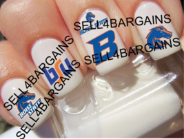 40 New 2023 Boise State University Bsu BRONCOS》5 Different Designs Nail Decals - $18.99