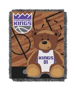 Sacramento Kings OFFICIAL NBA Half-Court Baby 36&quot;x46&quot; Triple Woven Throw - €30,23 EUR