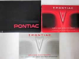 1999 Pontiac Bonneville Owners Manual [Paperback] Pontiac - £9.19 GBP