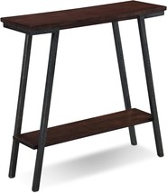Modern Industrial Hall Stand In Walnut By Leick. - £95.10 GBP