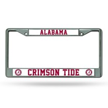 University Of Alabama Chrome License Plate Frame New &amp; Officially Licensed - £10.79 GBP