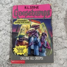 Goosebumps- # 50 Calling All Creeps!-  R.L. Stine 1996 Vintage 1st Print - $163.71 MXN