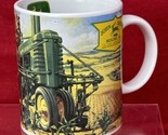 John Deere Moline ILL Farm Scene 11oz Mug Dog Tractor Coffee Mug Ceramic... - £9.02 GBP