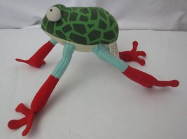 Vtg Toy Concepts 1996 Bend &amp; Pose Bendable Plush Silly Frog - £11.76 GBP