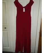 NWT Fashion Nova Red One Piece Pant Suit Medium - £23.48 GBP