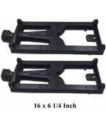 Cast Iron Burners 16&quot; 2-Pack Replacement Parts for Lynx DCS 27 BBQ Grill... - £99.70 GBP