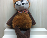 Scentsy Buddy Fallon Fox plush GLASSES Crooked Clean Breeze scent pack pak - £15.50 GBP