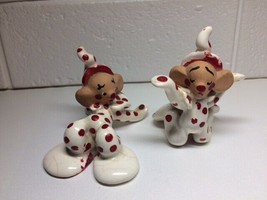 Unique Ceramic Acrobat Clown Figurines-Pair - £11.00 GBP