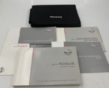 2014 Nissan Rogue Owners Manual Set with Case OEM I03B35056 - £32.35 GBP