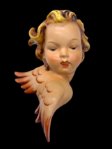 Antique Goebel Sacrart Angel Cherub W. Germany 1957 Romantic Wall Plaque Art VTG - £44.55 GBP