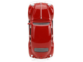 1959 Volkswagen Beetle Red with White Graphics and Boxing Gloves Accessory &quot;Punc - £20.37 GBP