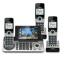 3-Handset Expandable Cordless Phone for Home Office, 5&quot; Color Display, P... - €460,44 EUR
