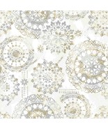Room Mates Peel &amp; Stick Wallpaper Bohemian Pattern RMK9122WP *NEW* - $30.86 CAD