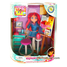 Year 2009 Dora&#39;s Explorer Girls Link Furniture SCHOOL ART ROOM with Back... - $49.99