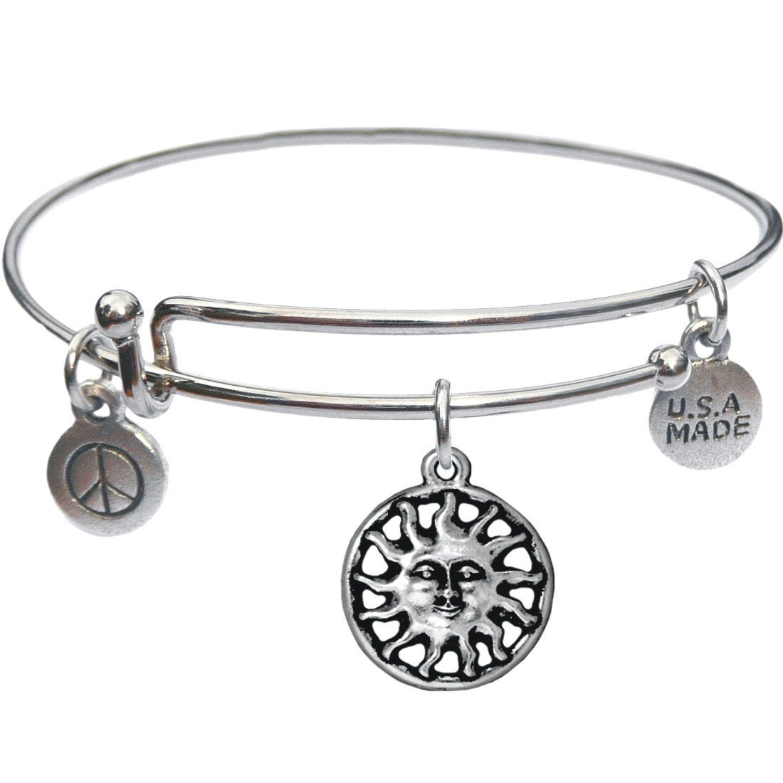 Primary image for Bangle Bracelet and Sun Charm