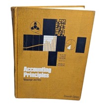 Vtg Accounting Principles Textbook by Niswonger and Fess 1973 11th Edition HC - £4.69 GBP