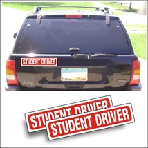 2X Magnet Magnetic Sign STUDENT DRIVER training drivers ed education car BK - £19.92 GBP