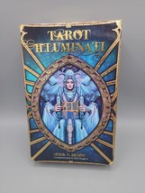 Tarot Illuminati Boxed Set Full Color Cards &amp; 160 pg Companion Book &amp; Ta... - $24.97