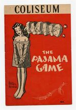 The Pajama Game Program Coliseum London England 1955 Max Wall Joy Nichols - $15.84