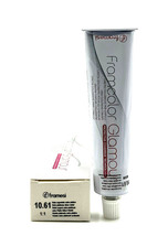 Framesi Glamour Permanent Haircolor 10.61 Extra Platinum Silver Violet 2 oz - $13.81