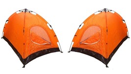 Lot of 2 Instant Automatic Pop Up Backpacking Camping Hiking 2 Man Tent ... - $59.99