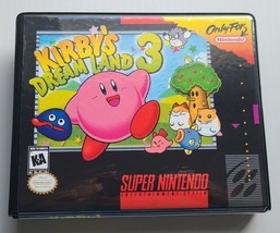 Kirby&#39;s Dream Land 3 Case Only Super Nintendo Snes Box Best Quality Available - £10.10 GBP