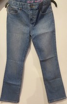 The Childrens Place ~ Girls Bootcut Blue Jeans Sz 14 NEW/Tags - £6.64 GBP