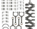 Crankshaft &amp; Connecting Rods &amp; Bearing Kit For Hyundai Sonata / Kia Opti... - $180.05
