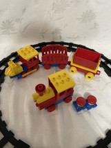 LEGO DUPLO Train Set 2701 not complete figures pieces track lot - £18.64 GBP