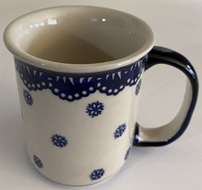 Boleslawiec Polish Pottery ~ Handmade Hand Painted ~ Coffee/ Tea ~ Mug /... - £12.40 GBP