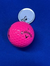 Pink Callaway Golf Ball Key Chain....Free Ship - £7.75 GBP