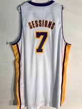 Adidas Swingman NBA Jersey Los Angeles Lakers Ramon Sessions White sz 3X - £39.02 GBP