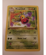 Pokemon 1999 Jungle Series Weepinbell 48/64 First Edition NM Single Trad... - £9.39 GBP
