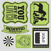 Sizzix Echo Park Framelits Die Cutting Template and Clear Acrylic Stamp ... - $959.11 MXN