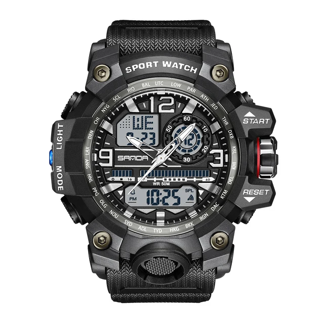 Brand G- Style Military Watch Men Digital Shock Sports Watches For Man W... - £21.78 GBP