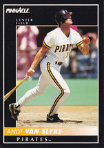 Andy Van Slyke 1992 Pinnacle #9 Pittsburgh Pirates St. Louis Cardinals - £1.40 GBP