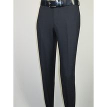 Men Suit BERLUSCONI Turkey Italian Wool 180's Single Breasted 623-03 Navy Plaid image 13