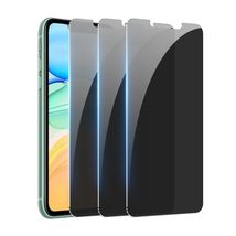 [3 Pack] Privacy Screen Protector for iPhone 11/iPhone XR Anti-Spy Tempered Glas - £11.87 GBP