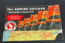 1940&#39;s Great Northern Railway 23 page Advertising  Brochure &quot;Empire Buil... - $24.95