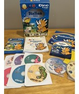 Dino Lingo DVD Program Italian Language Learning 6 Discs Flashcards Song... - $148.49