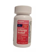 Amazon Allergy Relief Diphenhydramine HCI 25 mg, 400 Tablets Exp 09/2024 - £7.44 GBP