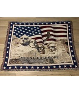 Mount Rushmore Tapestry Throw 54”x74” - $22.00