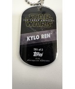 Kylo Ren Star Wars Military ID Dog Tag Necklace with 15&quot; Chain TR1 of 2 - €8,52 EUR