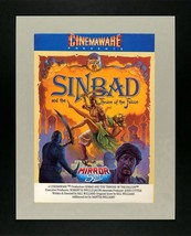 Sinbad and the Throne of the Falcon - Game Advert - Framed Picture - 11&quot; x 14&quot; - £26.37 GBP