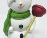 WORKING Hallmark Jolly In The John Talking Snowman Christmas - £31.23 GBP